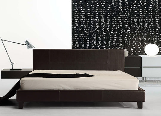 Loft Black PU Leather - Brown Palermo