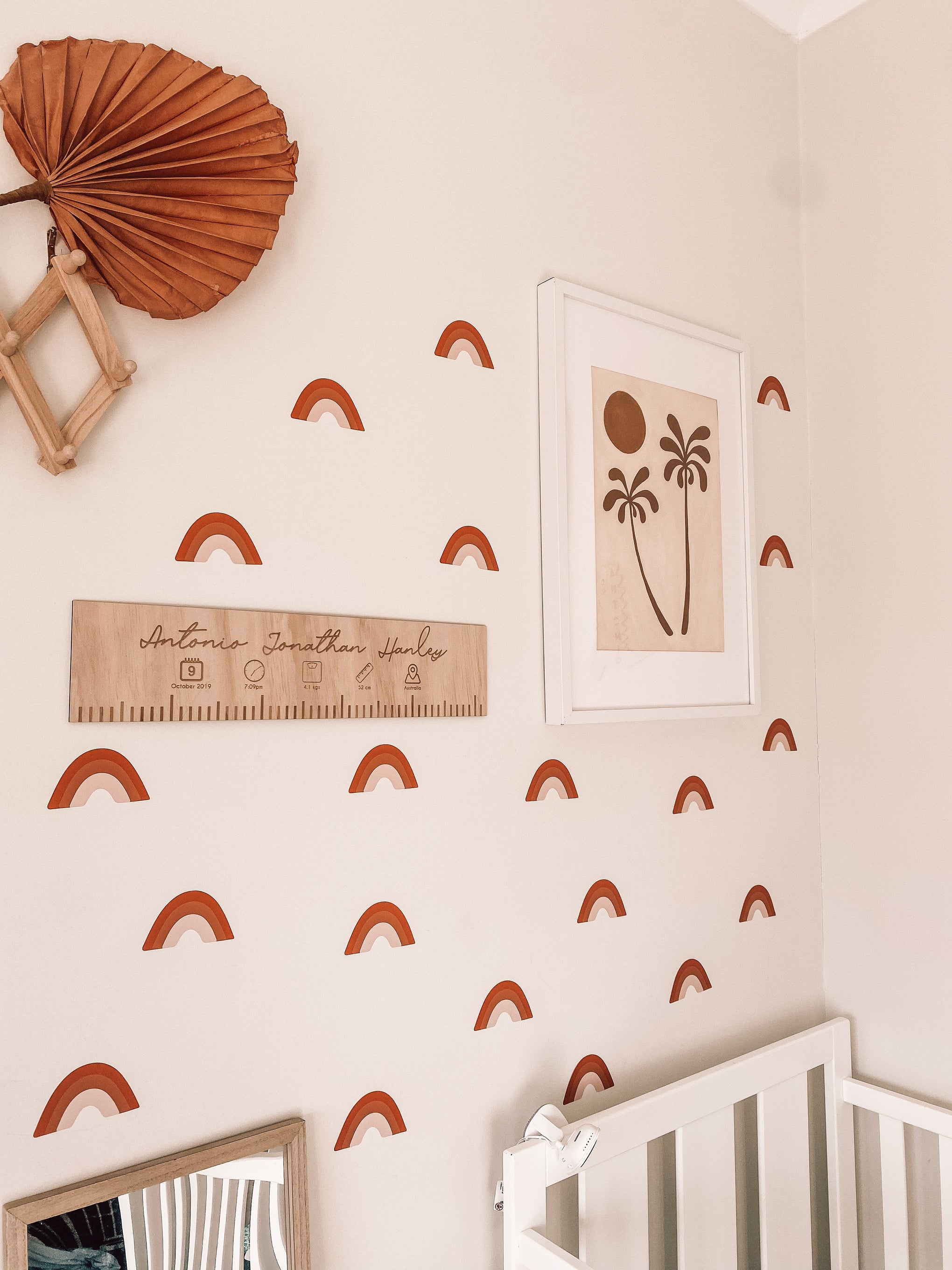 Rainbow Decals Polka Art Prints