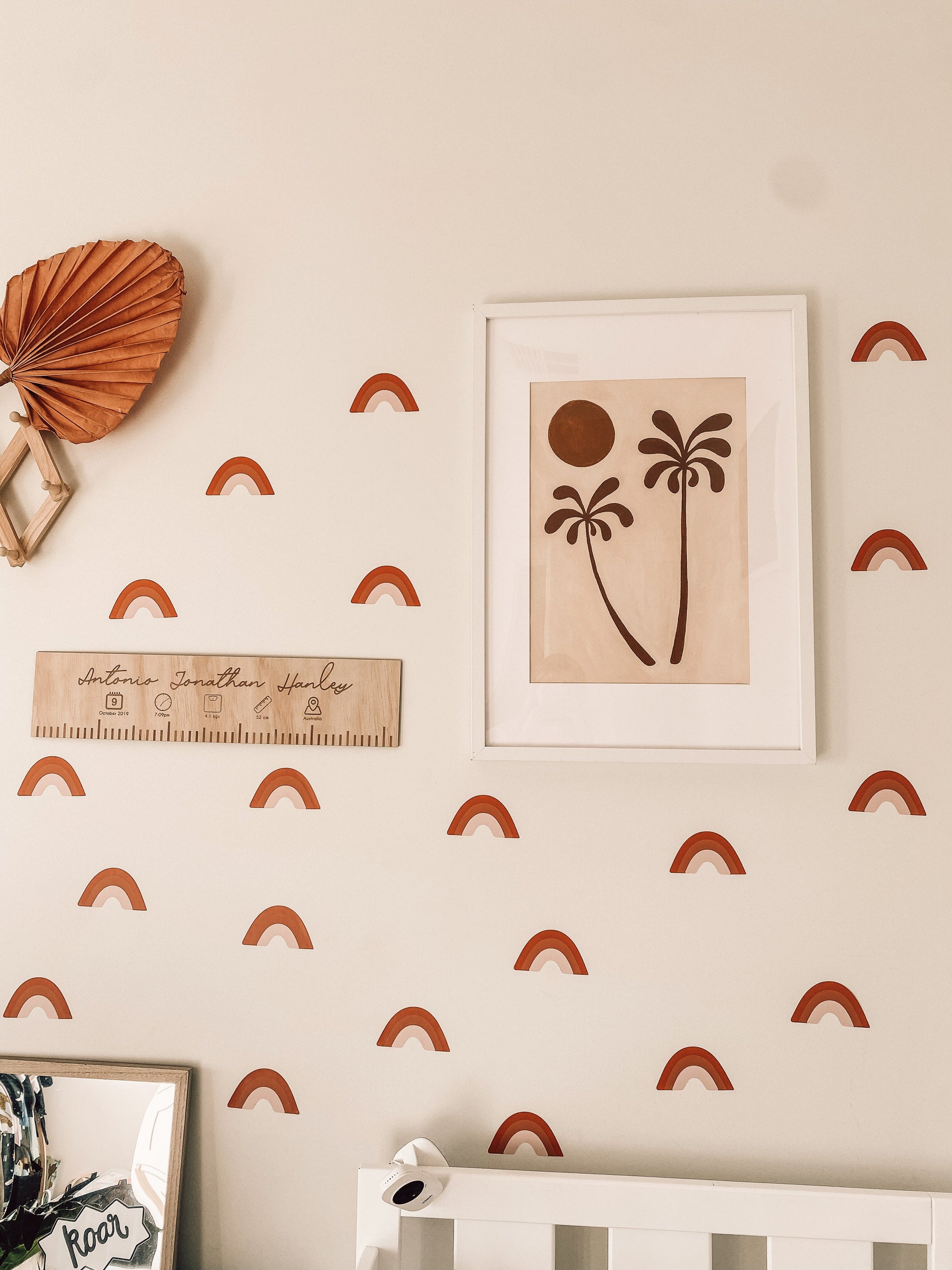 Rainbow Decals Polka Art Prints