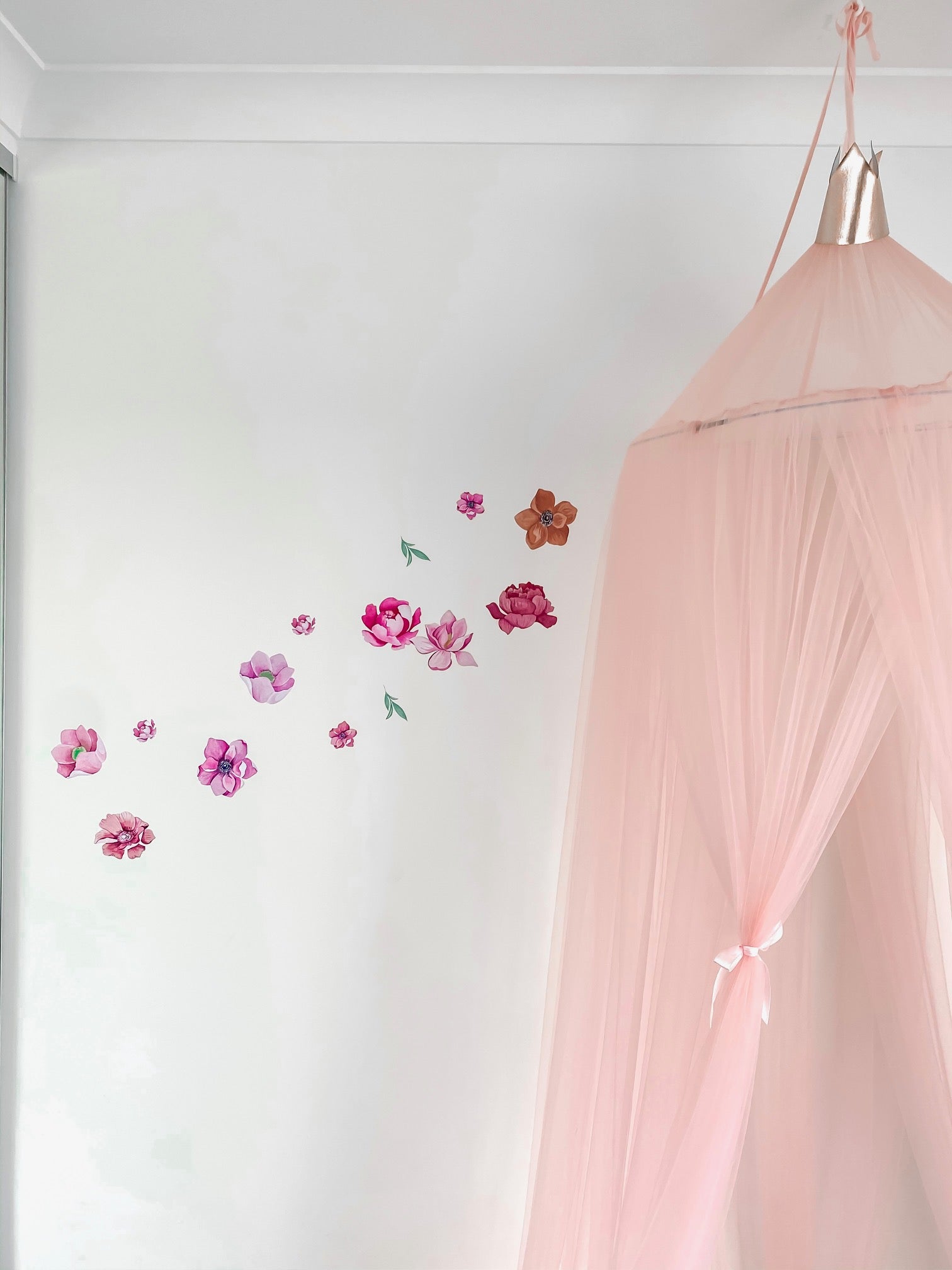 Flower Power Polka Art Prints