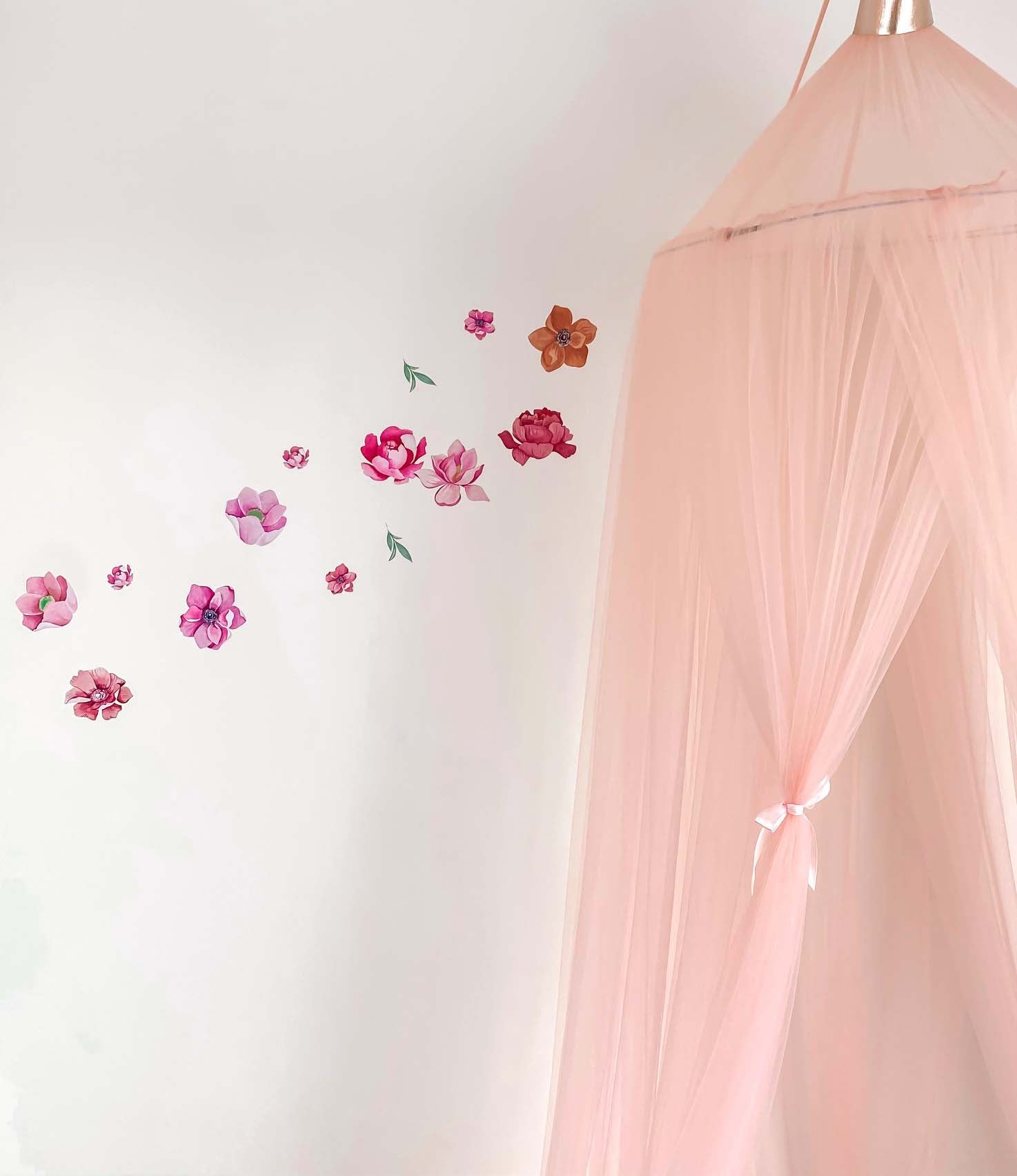 Flower Power Polka Art Prints