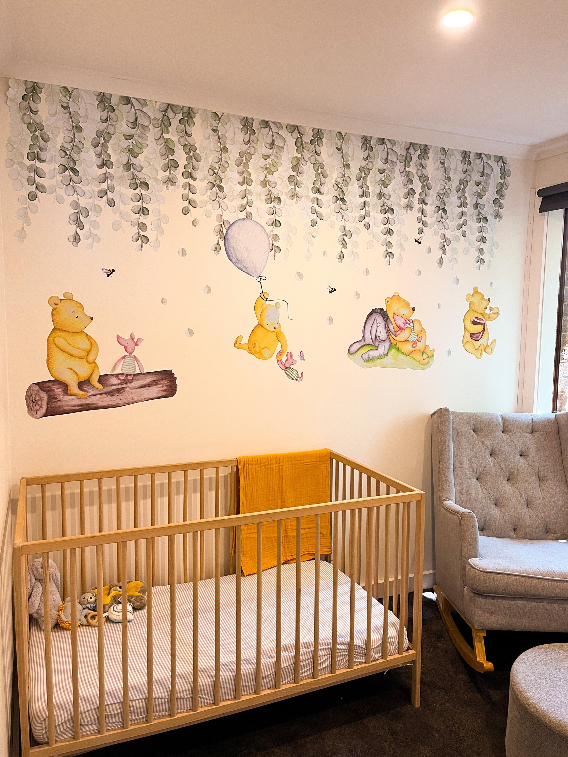 Botanical Greens Polka Art Prints