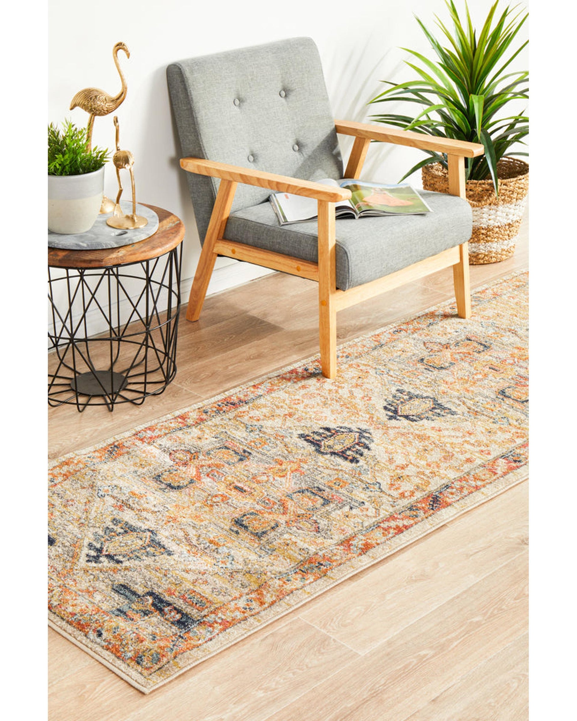 Legacy 850 Rust Runner Rug Rug Culture