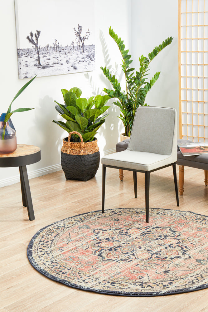 Legacy 851 Brick Round Rug Rug Culture