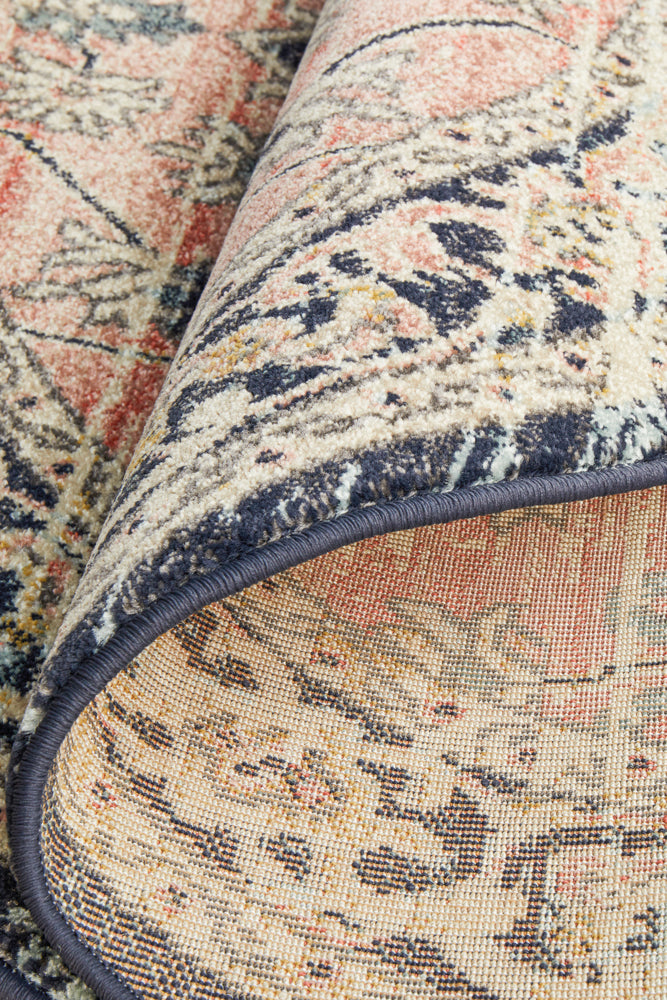 Legacy 851 Brick Round Rug Rug Culture