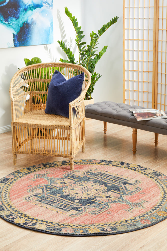 Legacy 852 Earth Round Rug Rug Culture