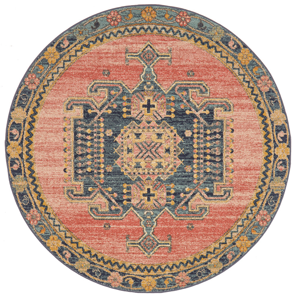 Legacy 852 Earth Round Rug Rug Culture