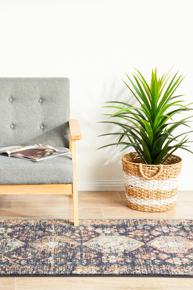 Legacy 854 Navy Runner Rug Rug Culture