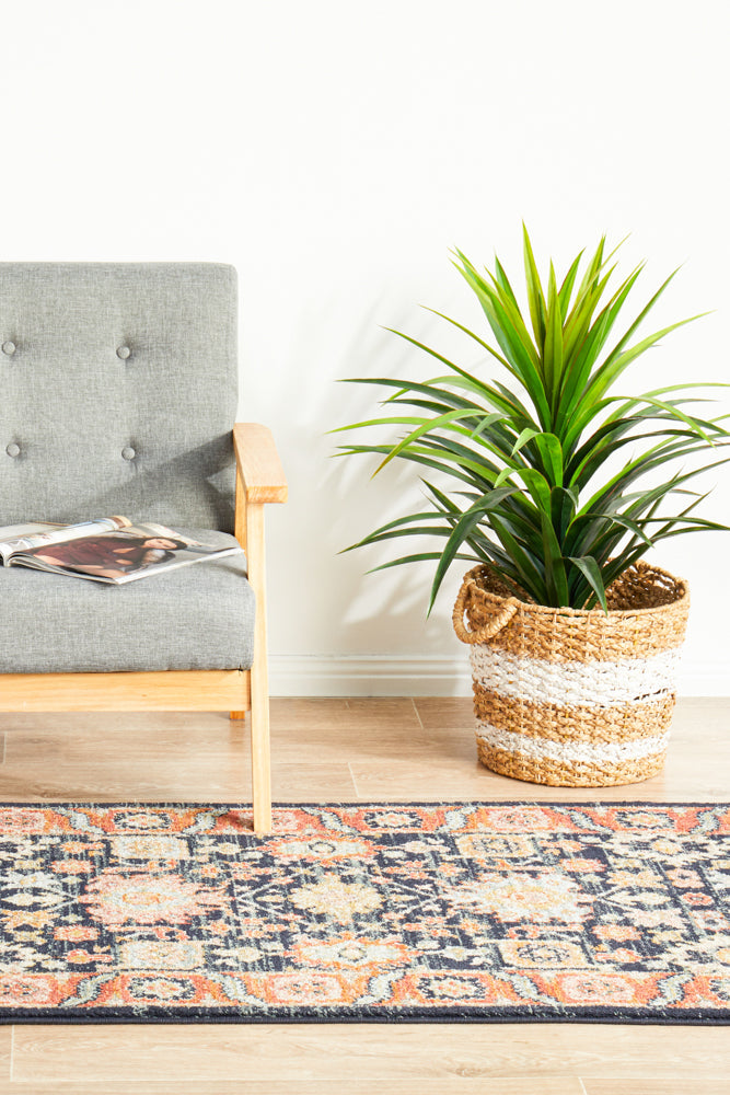 Legacy 860 Navy Runner Rug Rug Culture