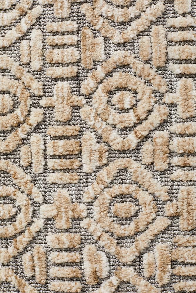 Levi Hannah Natural Grey Rug Rug Culture