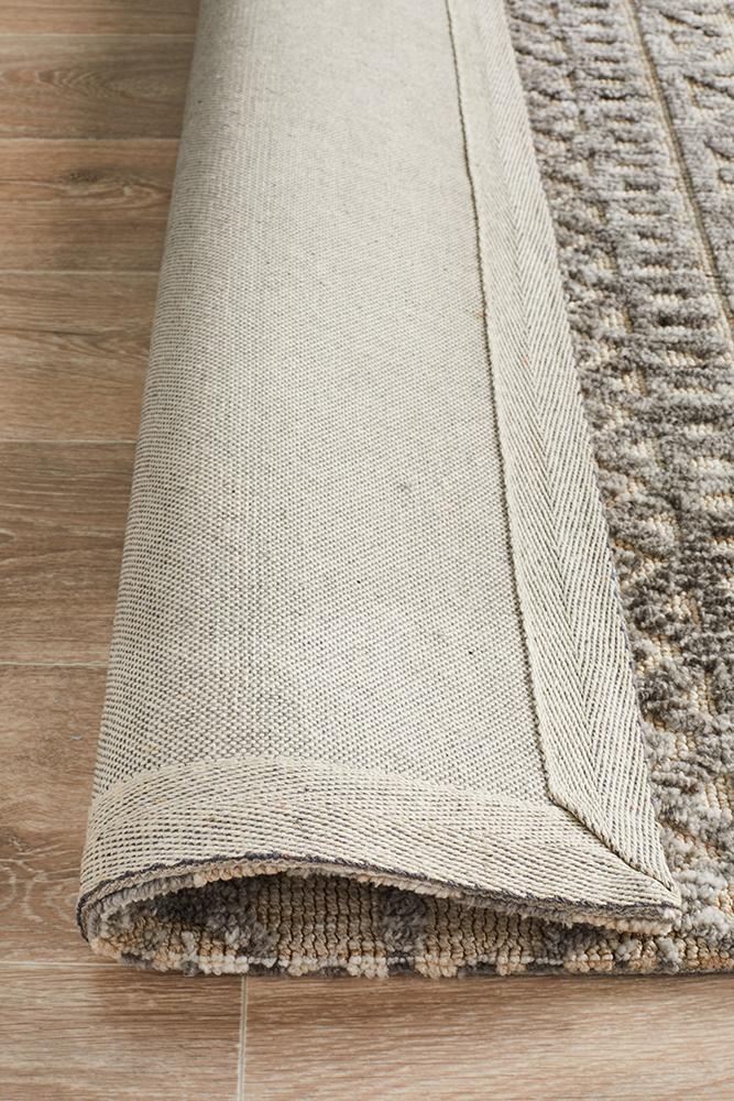 Levi Jemma Natural Grey Rug Rug Culture