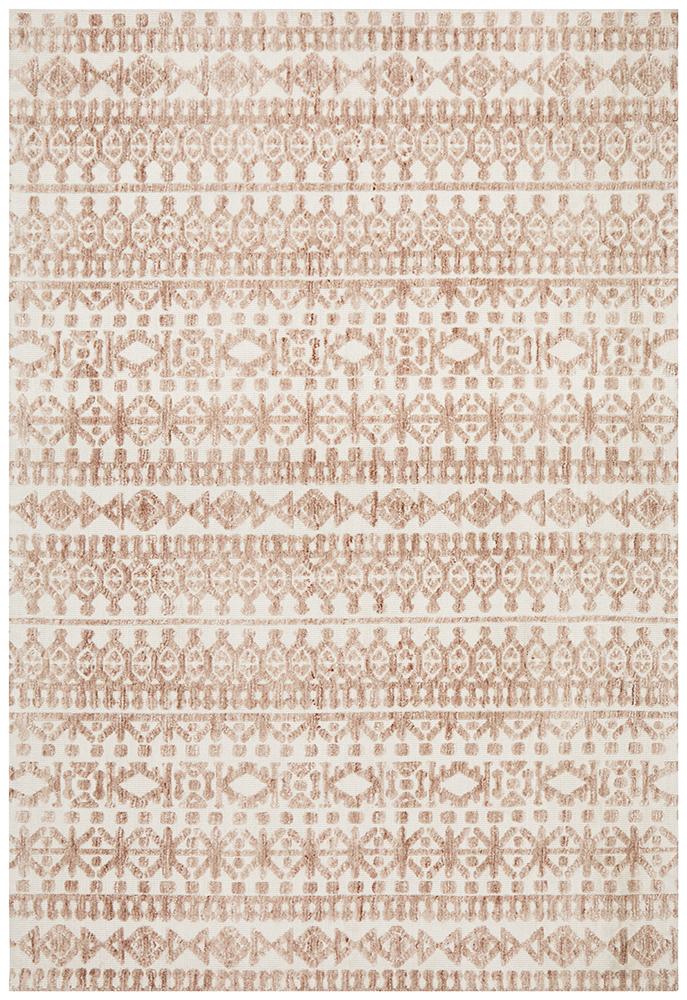 Levi Becca Peach Ivory Rug Rug Culture