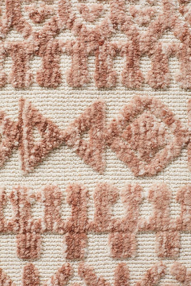 Levi Becca Peach Ivory Rug Rug Culture
