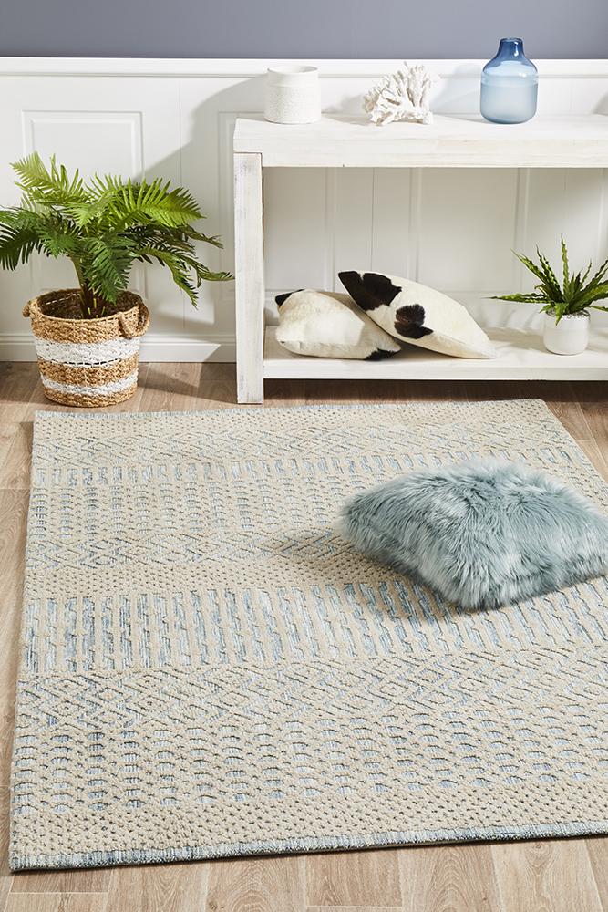 Levi Brook Blue Green Rug Rug Culture