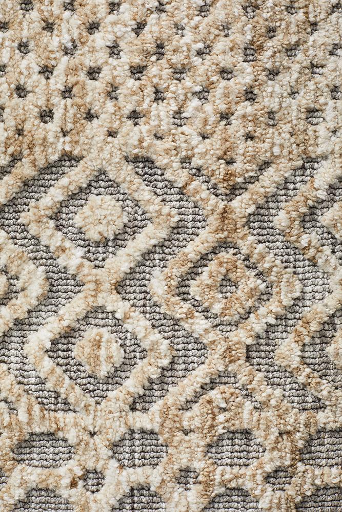 Levi Sylvia Natural Grey Rug Rug Culture