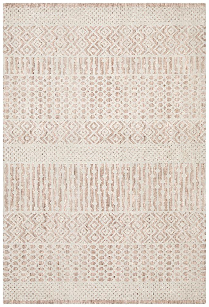 Levi Marlyn Peach Ivory Rug Rug Culture
