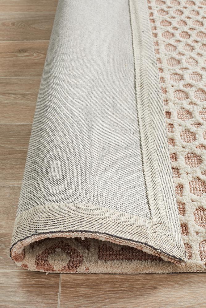 Levi Marlyn Peach Ivory Rug Rug Culture