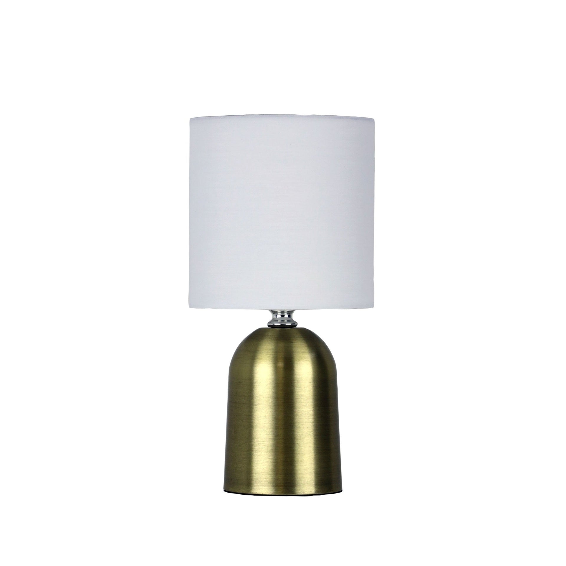 ESPEN ON / OFF Touch Lamp in Antique Brass Finish Oriel Lighting
