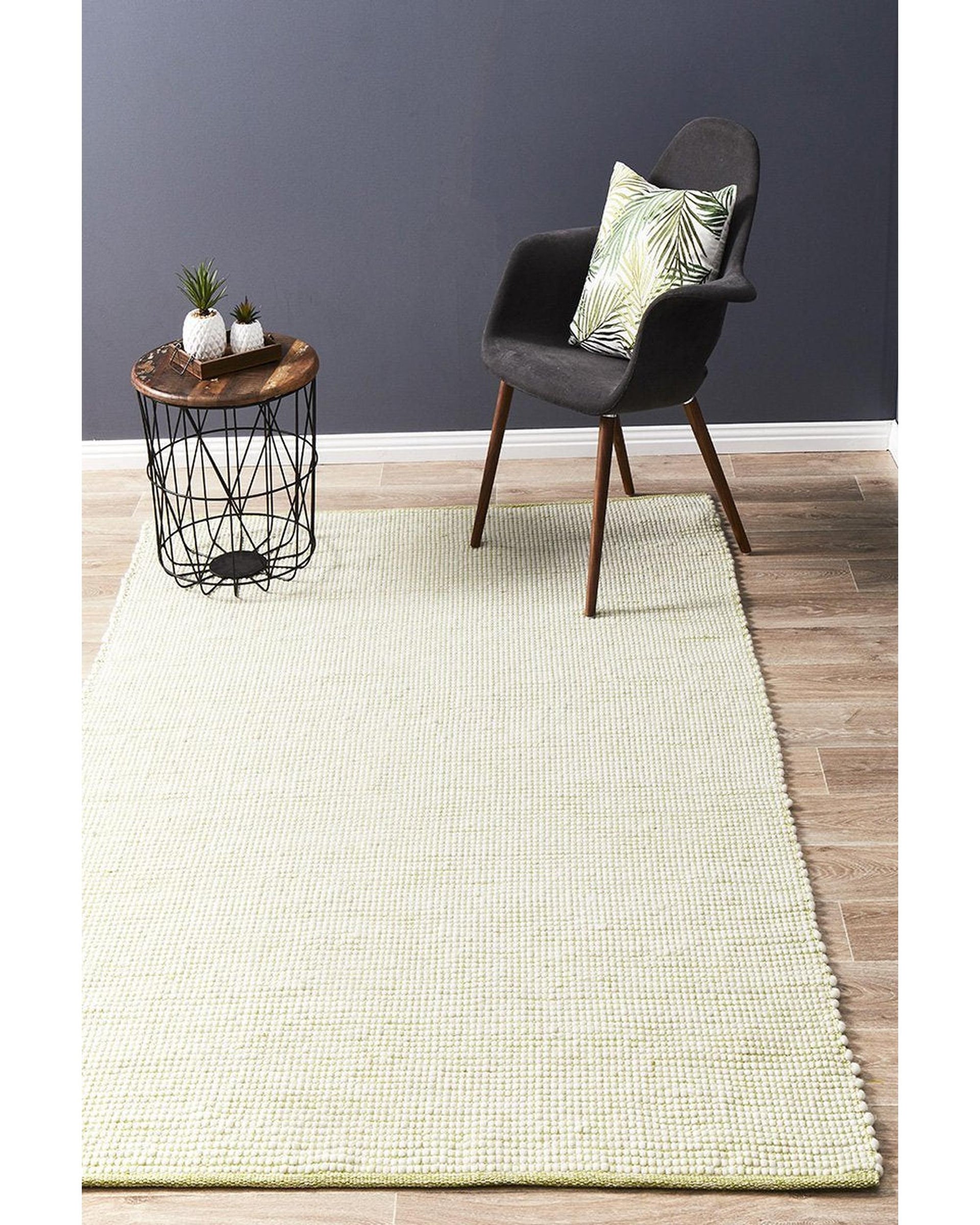 Loft Stunning Wool Pistachio Rug Rug Culture