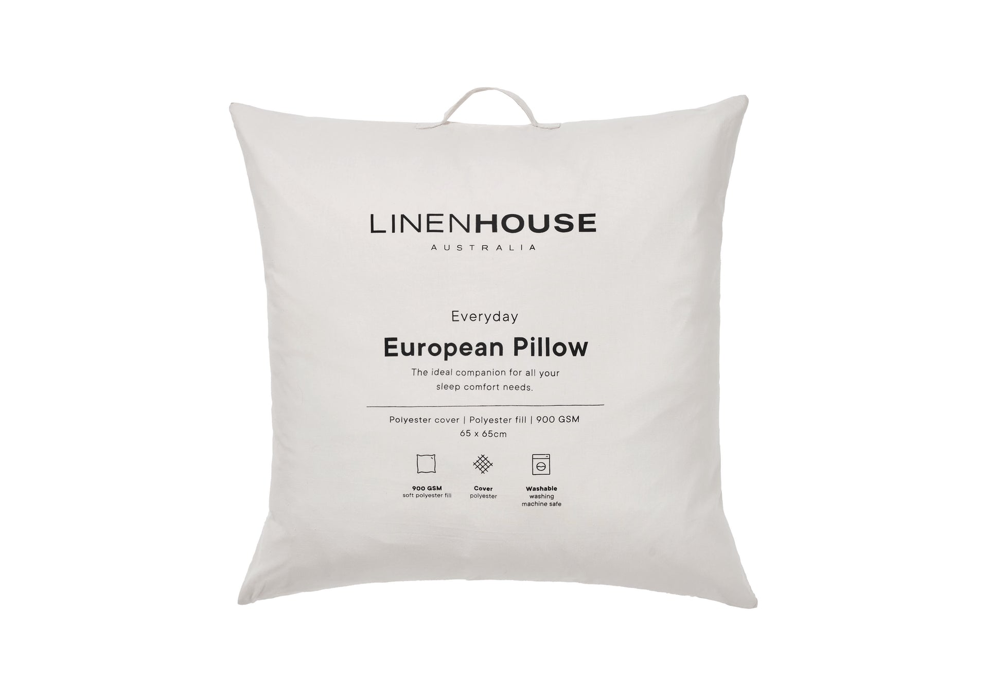 Linen House Everyday European Pillow - 900 GSM Linen House