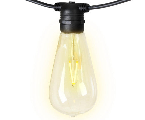 80PCS LED Festoon String Lights Wedding Christmas Outdoor Big Bedding Australia