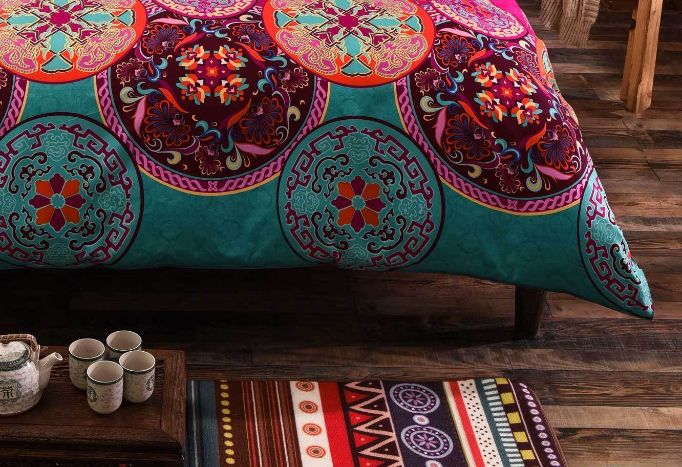 Luxton Everly Mandala Quilt Cover Set Luxton