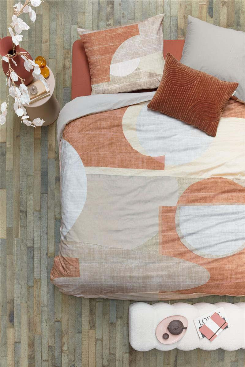 vTWomen Pale Colouring Natural Cotton Quilt Cover Set vtWomen