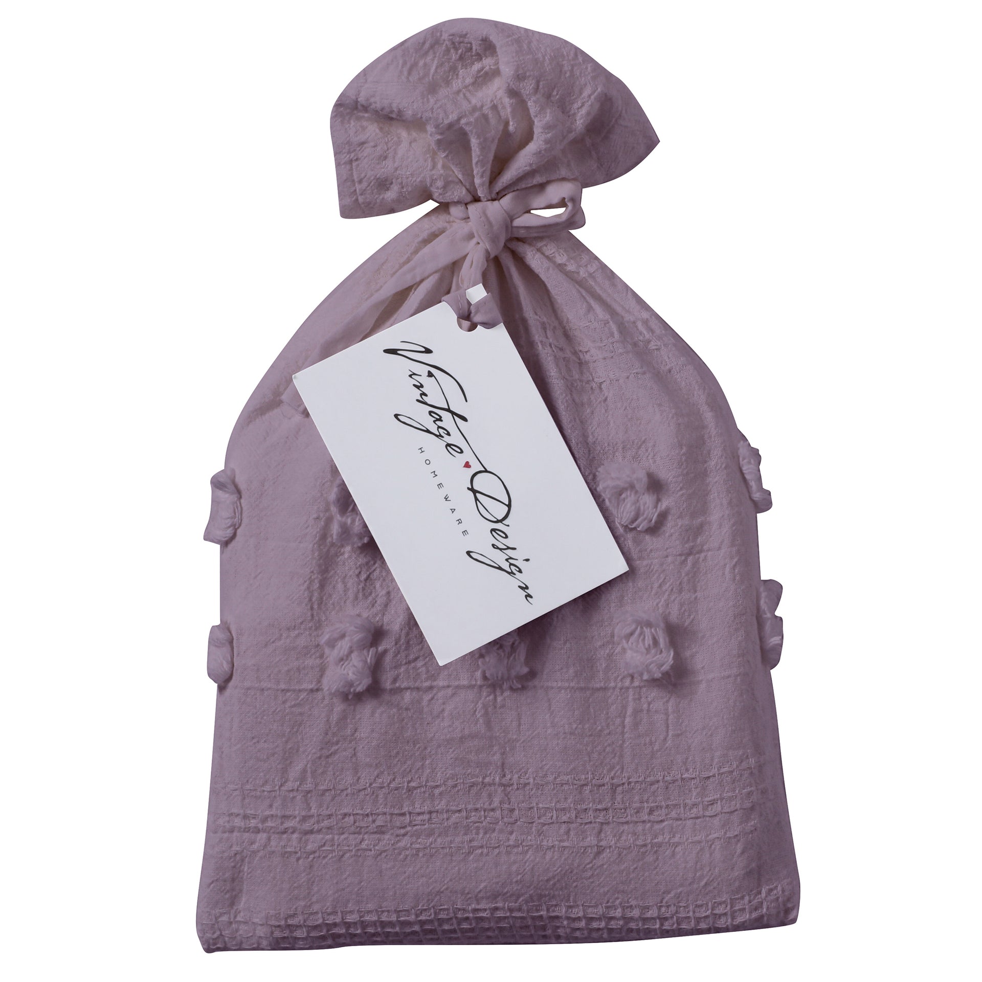 Vintage Design European Pillowcase Lilac Sans Sovci Cotton Vintage Design