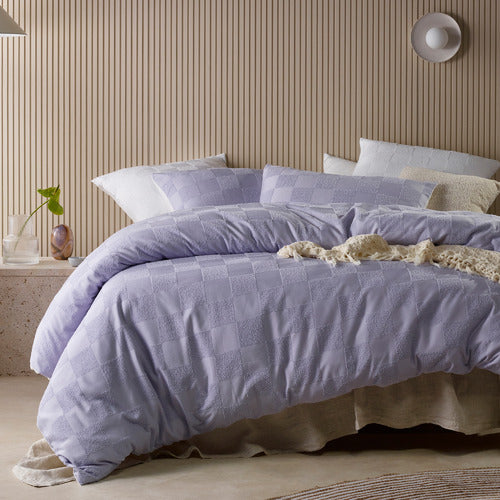 Accessorize Tipo Lilac Quilt Cover Set Accessorize