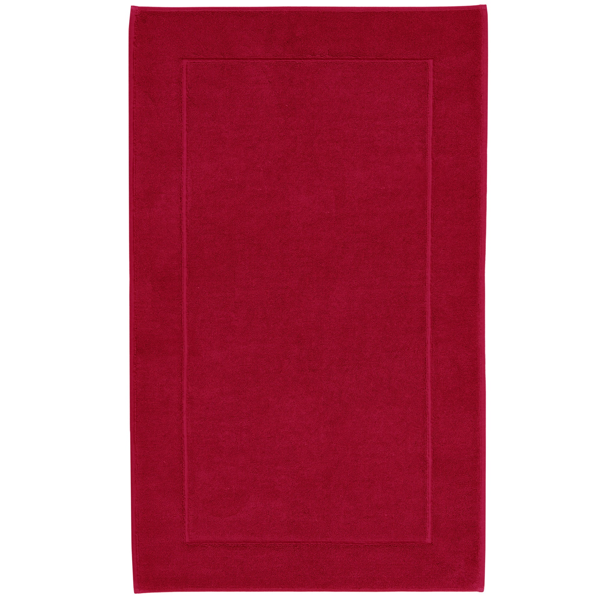 LONDON Egyptian Combed Cotton Bath Mat Chilli Pepper Aquanova