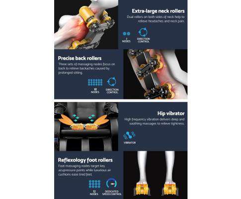 Electric Massage Chair - Black Livemor