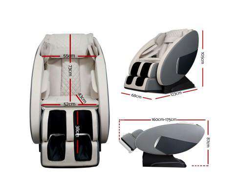 Electric Massage Chair Zero Gravity Recliner Full Body Back Shiatsu Massager Big Bedding Australia