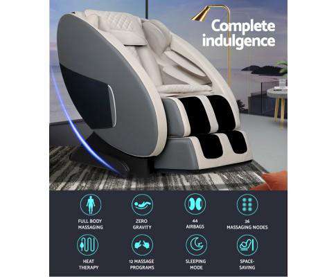 Electric Massage Chair Zero Gravity Recliner Full Body Back Shiatsu Massager Big Bedding Australia