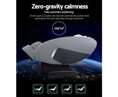 Electric Massage Chair Zero Gravity Recliner Full Body Back Shiatsu Massager Big Bedding Australia