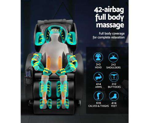 Electric Massage Chair - Black Livemor