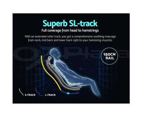 3D Electric Massage Chair Zero Gravity Recliner Head Massager Air Bag Livemor