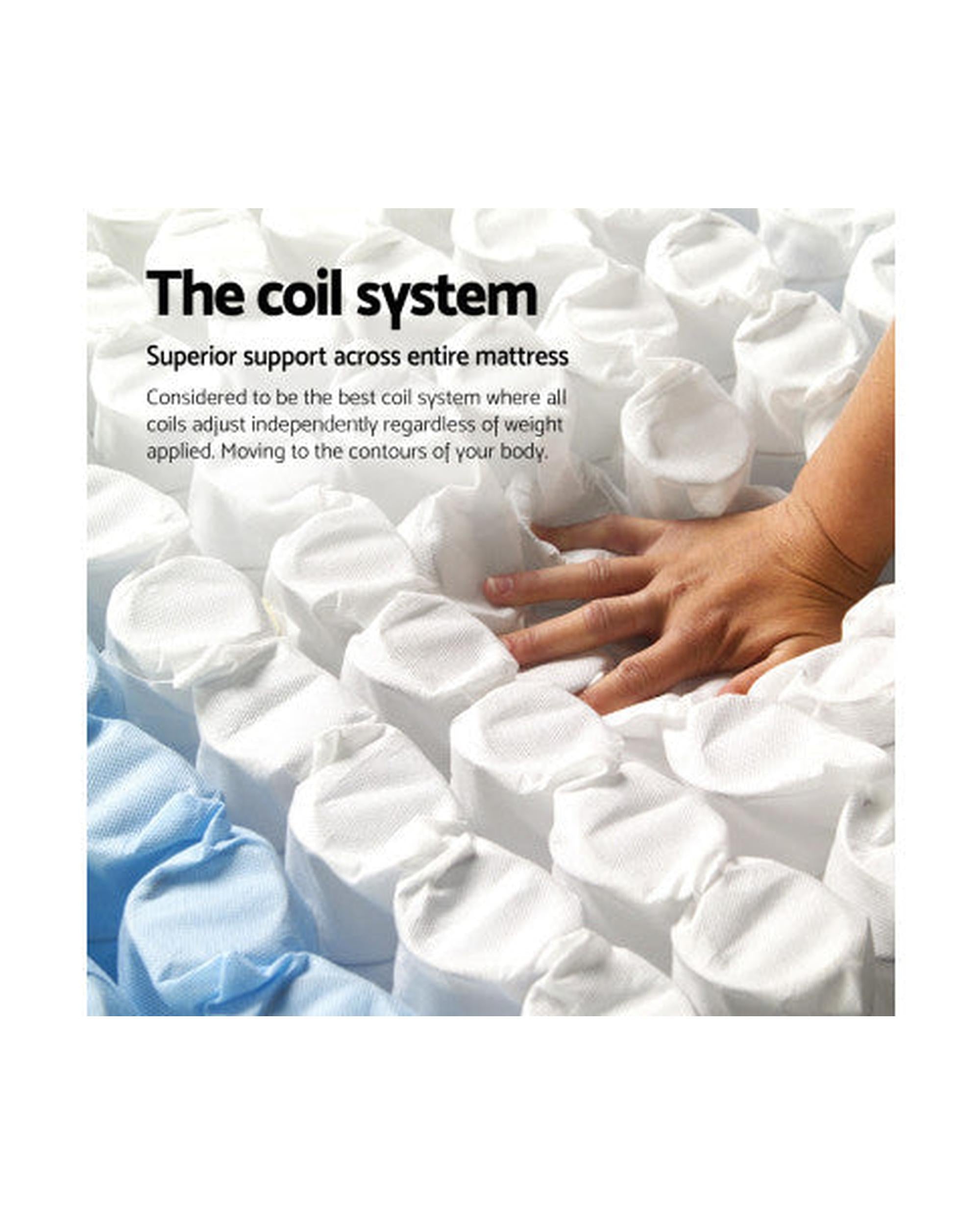 Peyton Pocket Spring 21cm Thick Mattress Giselle