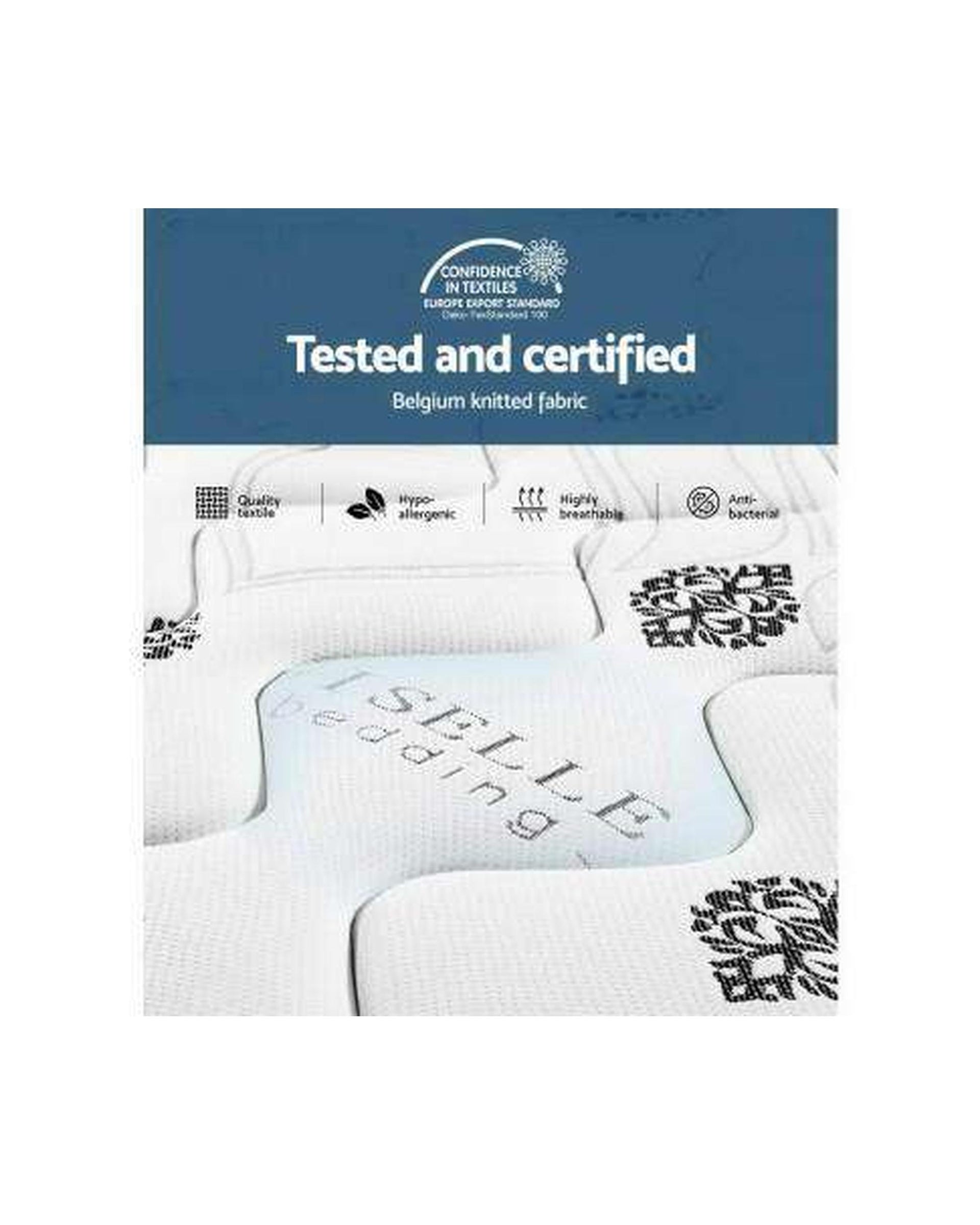 35cm Mattress Bed 7 Zone - Medium Firm Giselle