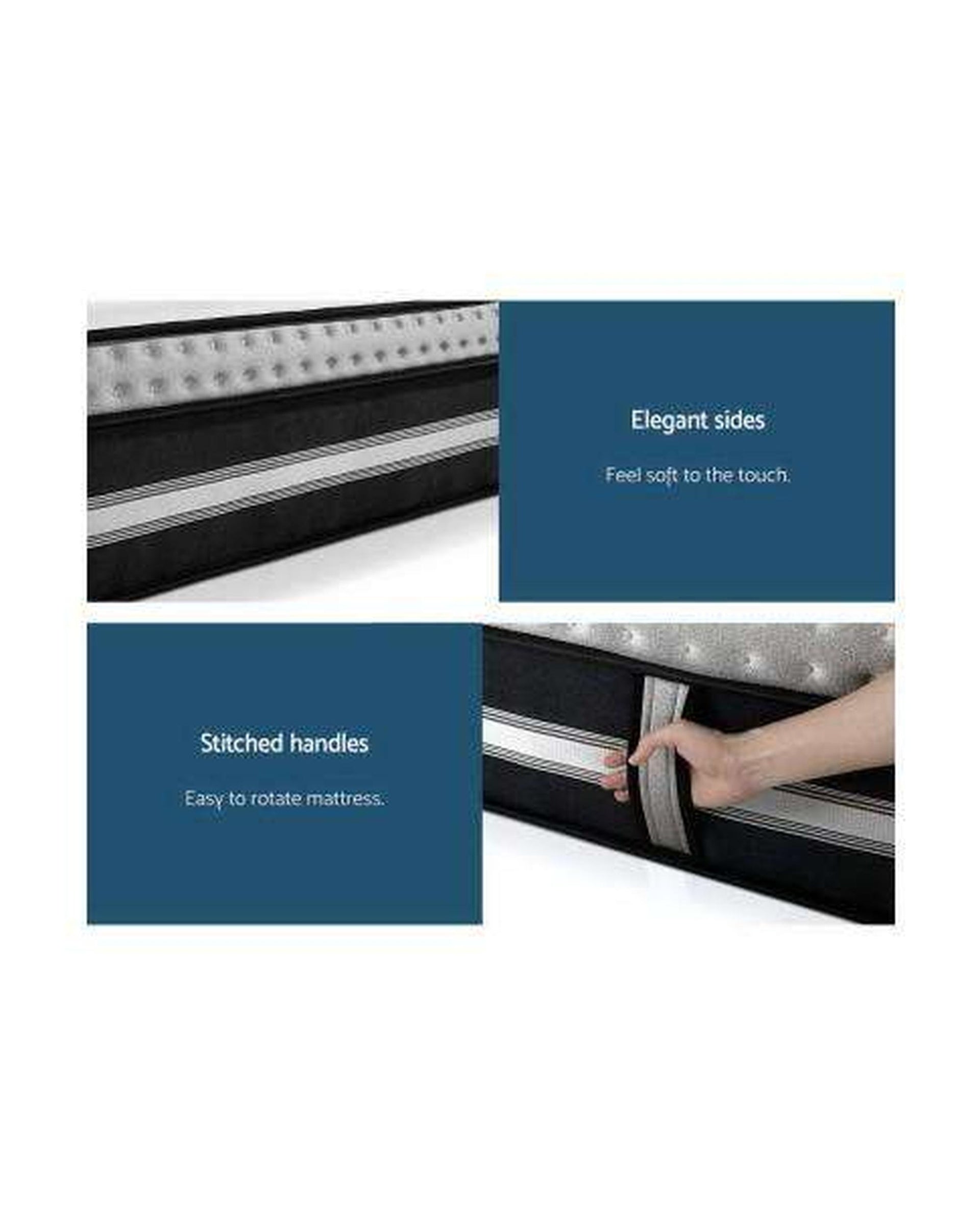 35cm Mattress Bed 7 Zone - Medium Firm Giselle