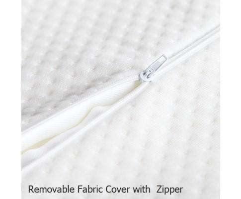 2 x Visco Elastic Memory Foam Pillows Giselle