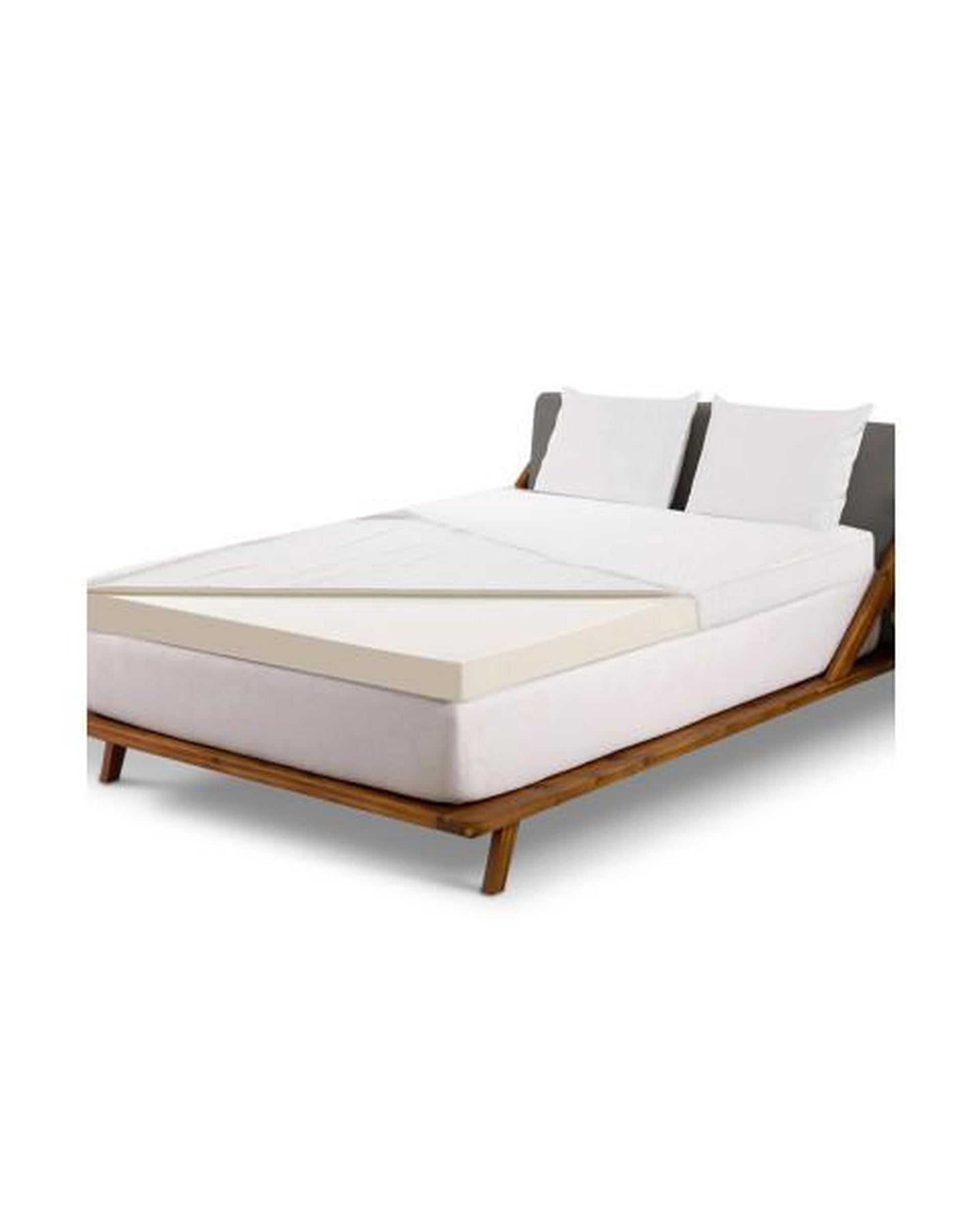 Memory Foam Mattress Topper w/Cover 8cm Giselle