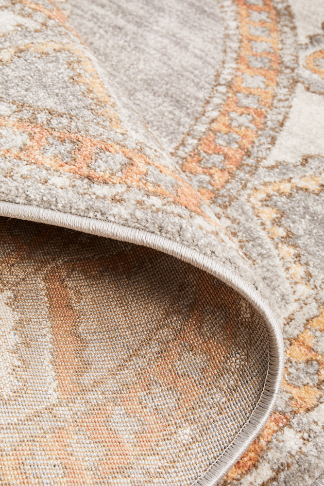 Mayfair Caitlen Grey Round Rug RUG CULTURE