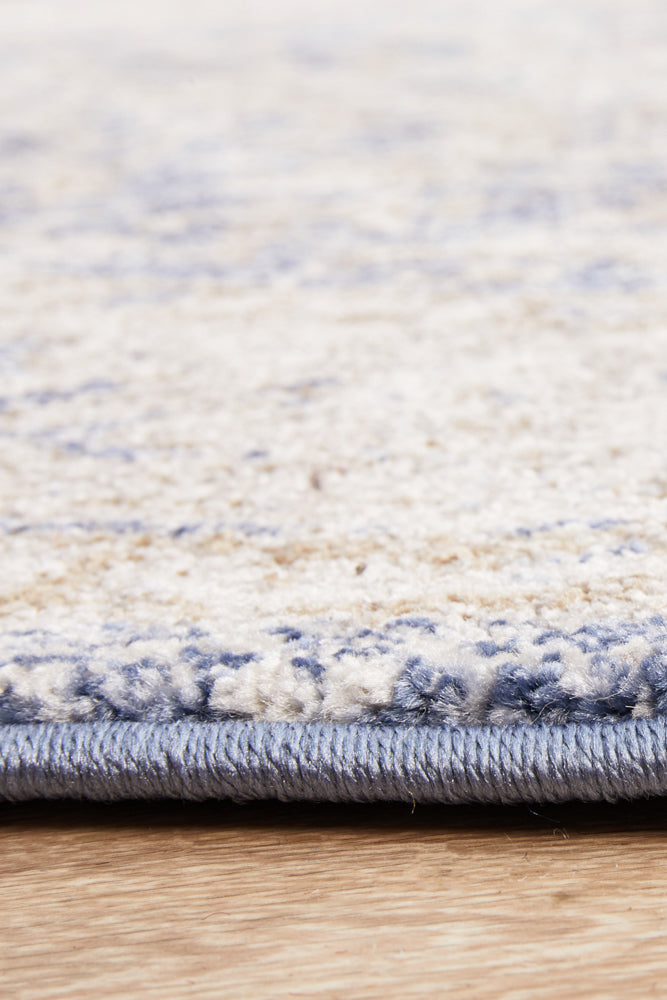 Mayfair Hugo Ocean Round Rug RUG CULTURE