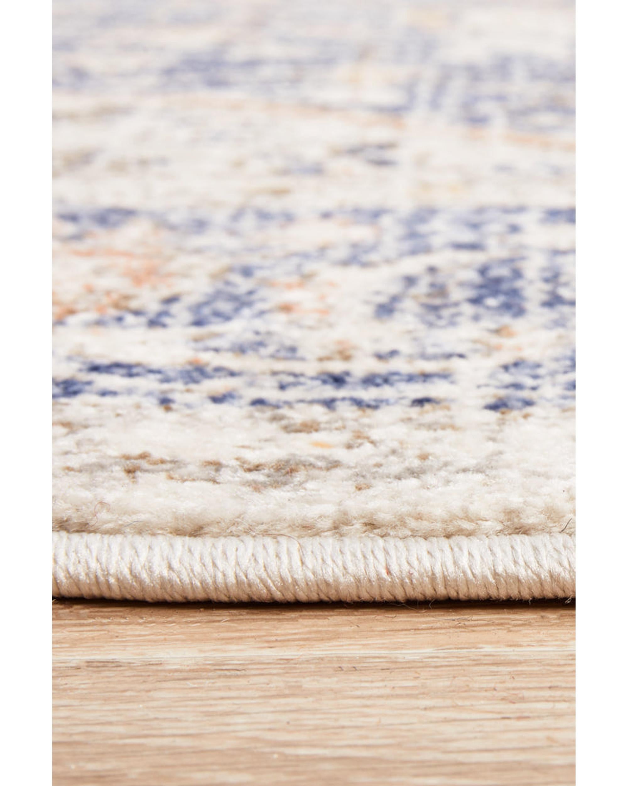 Mayfair Lorissa Blue Round Rug RUG CULTURE