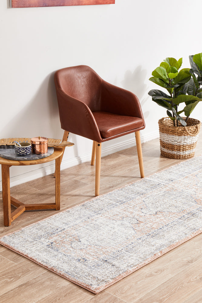 Mayfair Lorissa Peach Runner Rug RUG CULTURE