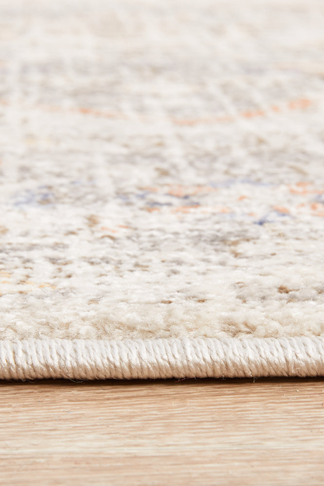 Mayfair Lorissa Silver Round Rug RUG CULTURE