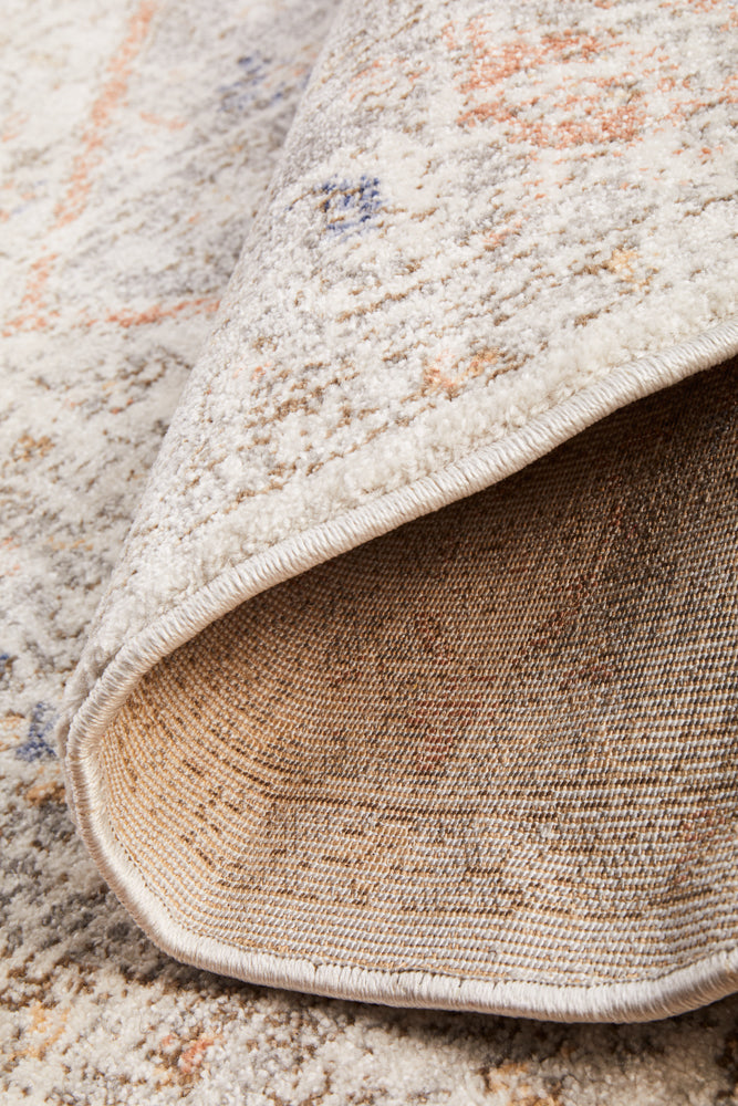 Mayfair Lorissa Silver Round Rug RUG CULTURE