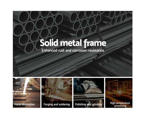 Metal Bed Base - Black Artiss