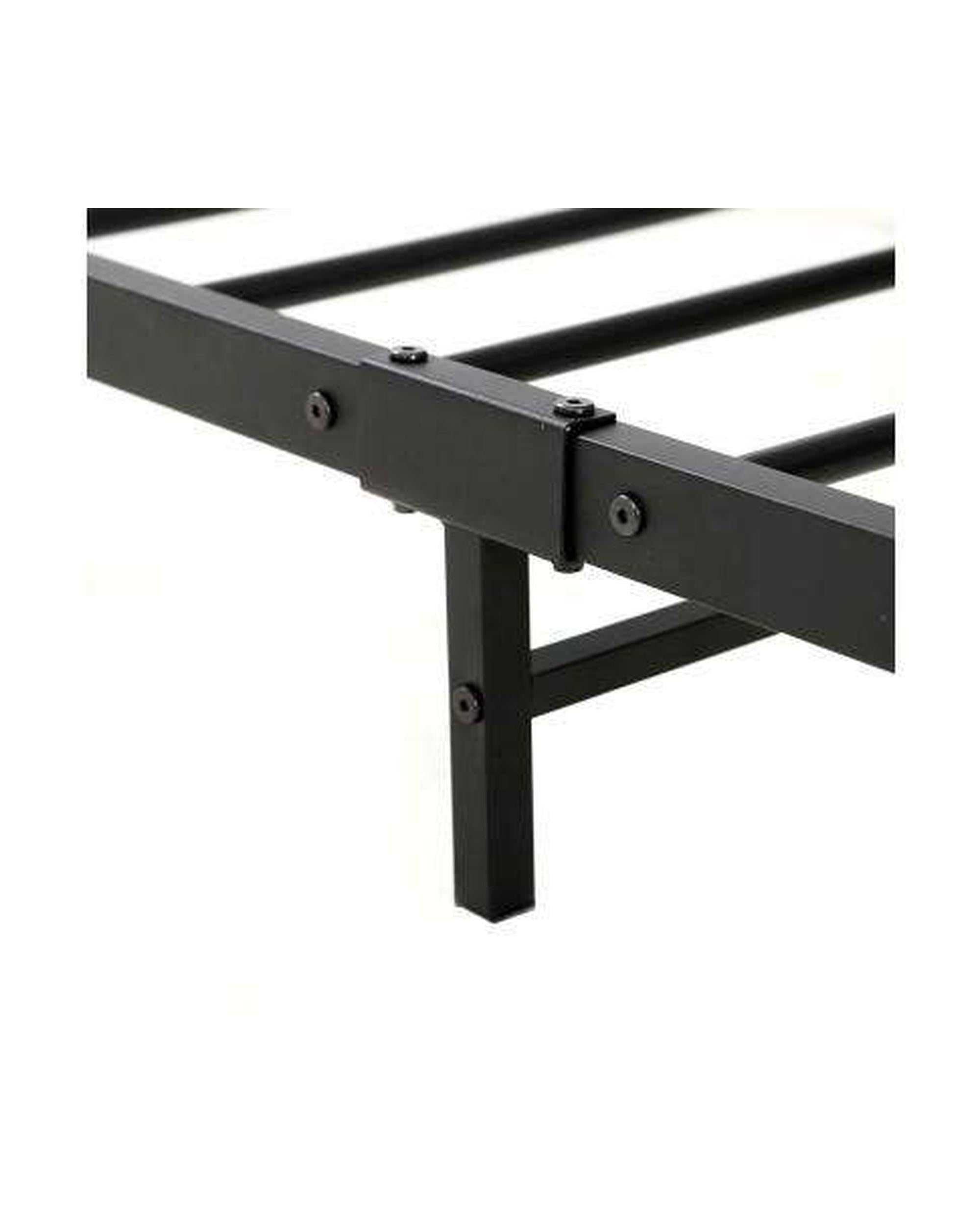 Metal Bed Frame Mattress Base Platform Foundation Black Dane Artiss