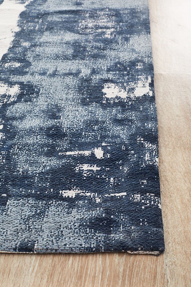 Magnolia 11 Denim Runner Rug Rug Culture